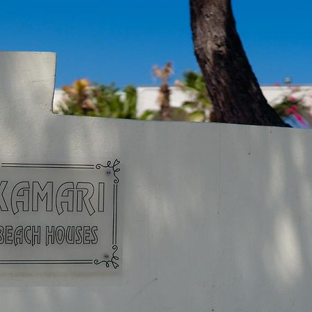 Kamari Beach Houses With Balcony And Garden Dış mekan fotoğraf
