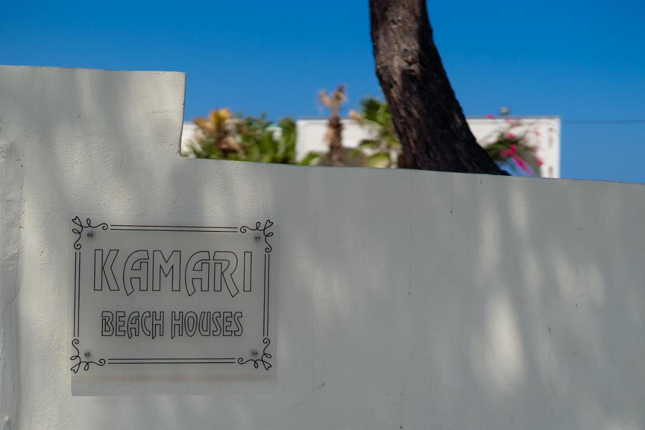 Kamari Beach Houses With Balcony And Garden Dış mekan fotoğraf